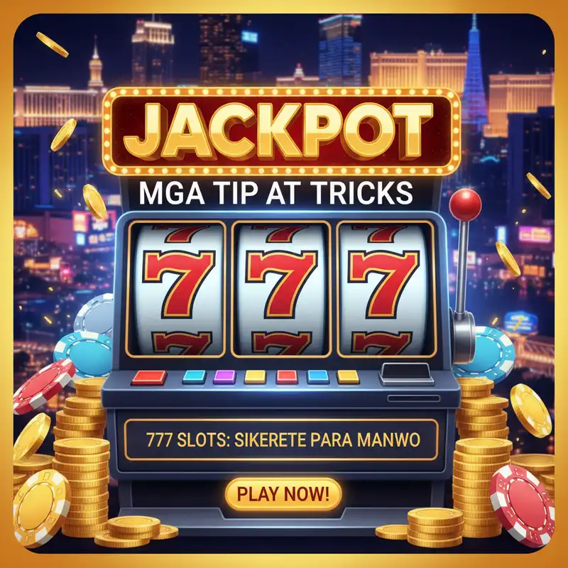 Mga Tips at Tricks sa 777 Slots para sa Jackpot
